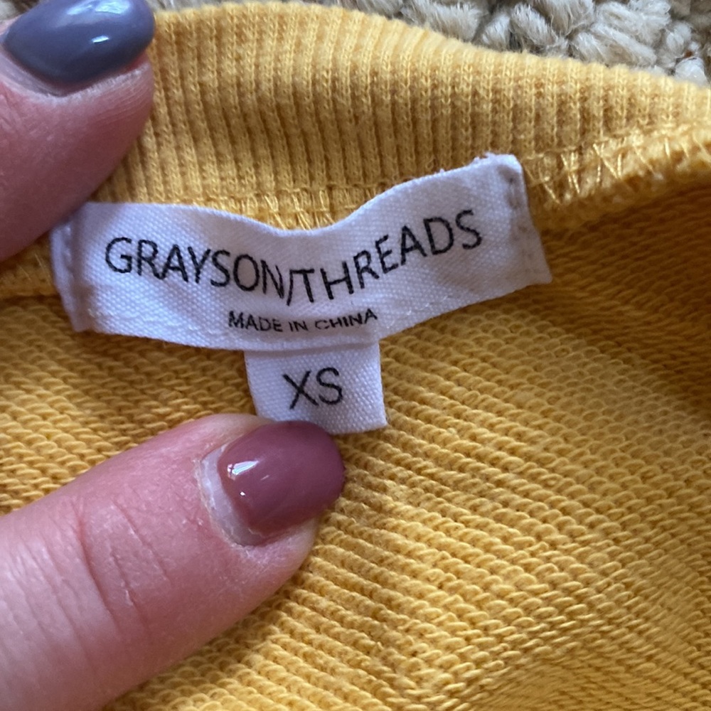 Crop sweatshirt - Picture 3 of 3